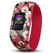 vivofit jr. 2 ストレッチタイプ Disney Minnie Mouse (ヴィヴォフィット ジュニア2 ディズニー ミニーマウス) キッズ向けアクティビティトラッカー 010-01909-50