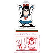 ポプテピピック アクリルスタンドスタンプ E [キャラクターグッズ]