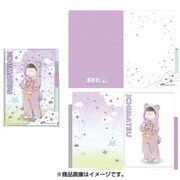 おそ松さん 3ポケットクリアファイル アニマルパジャマVer. 一松 [キャラクターグッズ]