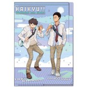 ハイキュー！！ 3ポケットクリアファイル 下校 及川&岩泉 [キャラクターグッズ]