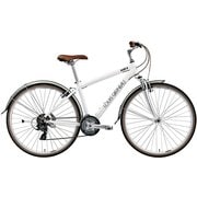 カジュアルクロスバイク 420mm(155~170cm) 外装24段変速 SHIMANO TOURNEY TX LGS-C9 Casual style ホワイト