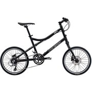 ミニベロ スモールバイク 410mm(155~180cm) 外装16段変速 SHIMANO CLARIS LGS-S9 Minivelo style LGブラック