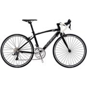 24インチジュニアロードバイク 380mm(135～150cm) 外装18段変速 SHIMANO SORA LGS-J24R Junior style LGブラック