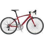 24インチジュニアロードバイク 380mm(135～150cm) 外装18段変速 SHIMANO SORA LGS-J24R Junior style LGレッド