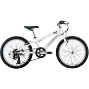 20インチジュニアクロスバイク 250mm(110~125cm) 外装6段変速 SHIMANO TOURNEY LGS-J20 Junior style LGホワイト
