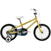 16インチキッズBMXタイプ 220mm(95~115cm) 補助輪付き LGS-K16 Kids style マスタード