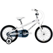 16インチキッズBMXタイプ 220mm(95~115cm) 補助輪付き LGS-K16 Kids style LGホワイト