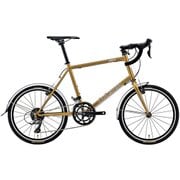ロップバーミニベロ スモールバイク 460mm(150～165cm) 外装16段変速 SHIMANO CLARIS LGS-X8.0 Minivelo style ゴールド