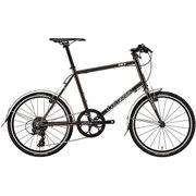 ミニベロ スモールバイク 460mm(150～165cm) 外装8段変速 SHIMANO TOURNEY TX LGS-X8.1 Minivelo style チャコール