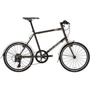 ミニベロ スモールバイク 540mm(170~185cm) 外装8段変速 SHIMANO TOURNEY TX LGS-X8.1 Minivelo style チャコール