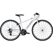 カジュアルクロスバイク 370mm(150~165cm) 外装24段変速 SHIMANO ALTUS LGS-L9 Casual style LGホワイト
