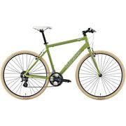 カジュアルクロスバイク 420mm(160~175cm) 外装24段変速 SHIMANO ALTUS LGS-L8 Casual style グラスグリーン