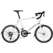 ロップバーミニベロ スモールバイク 500mm(160~175cm) 外装16段変速 SHIMANO CLARIS LGS-X8.0 Minivelo style LGホワイト
