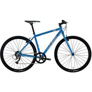 カジュアルクロスバイク 460mm(150~165cm) 外装9段変速 SHIMANO ALTUS LGS-X7.0 Casual style スカイブルー