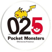 PMTB858 [缶バッジ ポケットモンスター ピカチュウ025]