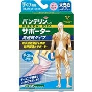 バンテリンコーワサポーター 高通気タイプ 手首専用 大きめ ライトピンク [サポーター]