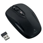 IR 無線静音マウス 3ボタン ブラック MUS-RIT126BK
