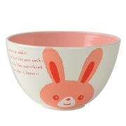 鉢・ボウル うさぎ Happy Animal スープサラダボウル うさぎ