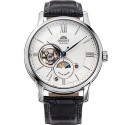 ORIENT（オリエント） Classic（クラシック） SUN＆MOON セミスケルトン 機械式 皮革 メンズ RN-AS0003S