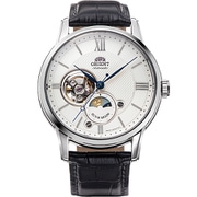ORIENT(オリエント) Classic(クラシック) SUN&MOON セミスケルトン 機械式 皮革 メンズ RN-AS0003S