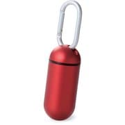 電子タバコアクセサリ IQOS 携帯灰皿 レッド ET-IQAT1RD