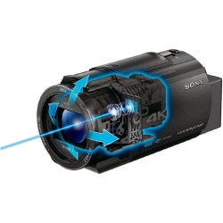 vlogFDR-AX45 4K ビデオカメラ　付属品　箱揃い　0.7ワイコン付き写真⑨