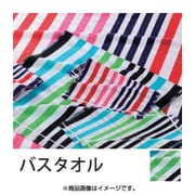 バスタオル ポルト ホワイト&チェック バスタオル ブルー