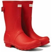 レインブーツ 並行輸入品 WFS1013RMA オリジナル バックアジャスタブル ショート ウィメンズ ミリタリーレッド 24cm