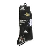 06F20W アディダス ソックス 3P リブ02 24-26ｃｍ [ソックス]