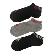 アディダス スニーカー丈ソックス Women 23cm アソート 3P 23-25ｃｍ [ソックス]