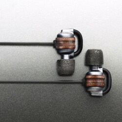 4.4mmバランス対応プラグハイレゾイヤホン 弐型塗装位相補正チューブ28mm標準仕様 Flat4-櫻Balance(SAKURA Balance)