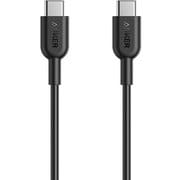 PowerLine II USB-C & USB-C 2.0 ケーブル 0.9m ブラック A8481011