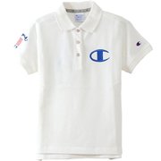 18SS CW-MS305 10 WH L [半袖ポロシャツ ホワイト Lサイズ レディス]