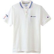 18SS C3-MS301 10 WH L [半袖ポロシャツ ホワイト Lサイズ メンズ]