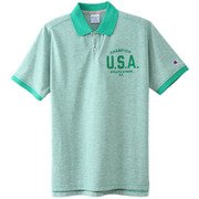 18SS C3-MS304 540 GN M [半袖ポロシャツ グリーン Mサイズ メンズ]