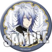 戦刻ナイトブラッド 和風缶バッジ 上杉 謙信 [直径75×厚さ4mm]