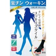 IKB0022-22GY [楽チンウォーキンスタンダード(ジャスト丈) 22-24㎝ グレー]