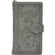 Alice In Tea Party ダークグレー×ミントグリーン [汎用型ブックケース]