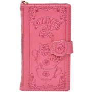 Alice In Tea Party ビビッドピンク×ブラック [汎用型ブックケース]