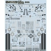 FAD72-003 [1/72 デカール アメリカ海兵隊 A-4スカイホーク ロービジ デビルドッグ・スクーター]