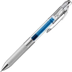 ゲルインキボールペン ENERGEL infree（エナージェル インフリー） 0.4mm ノック式 インク色：ブルー 本体色：クリア ニードルチップ 速乾 BLN74TL-C