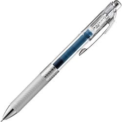 ゲルインキボールペン ENERGEL infree（エナージェル インフリー） 0.4mm ノック式 インク色：ブルーブラック 本体色：クリア ニードルチップ 速乾 BLN74TL-CA