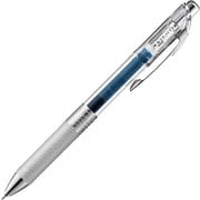 ゲルインキボールペン ENERGEL infree(エナージェル インフリー) 0.4mm ノック式 インク色:ブルーブラック 本体色:クリア ニードルチップ 速乾 BLN74TL-CA