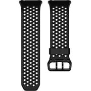 FB164SBBKS [Fitbit（フィットビット） スマートウォッチ iONIC 交換用スポーツバンド ブラック＆チャコール（Black/Gray） Sサイズ]