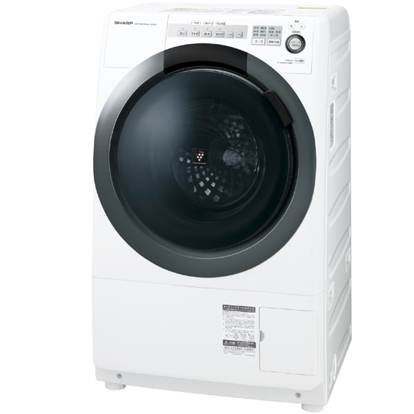 ES-S7C-WL [ドラム式洗濯乾燥機 左開き 57L（洗濯7kg/乾燥3.5kg） ホワイト系]