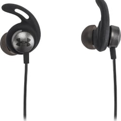Under Armour ヘッドホン ネイビー The Rock Under Armour Headphones Now Available in Navy Gold
