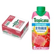 トロピカーナ エッセンシャルズ 食物繊維 330ml×12本 [果実飲料]