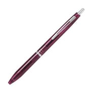 油性ボールペン アクロ300 0.5 極細 クリアレッド BAC30EF-CR