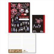 B5ノート 幽☆遊☆白書×サンリオキャラクター・バッドばつ丸 蔵馬＆飛影 [キャラクターグッズ]
