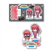 アクリルフィギュア 幽☆遊☆白書 蔵馬×サンリオキャラクター・バッドばつ丸 [キャラクターグッズ]